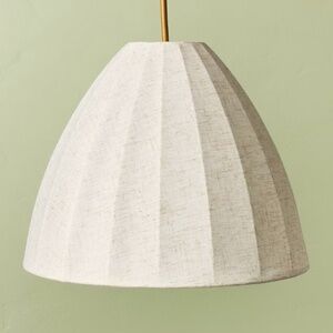 Wood Trumpeted Pendant Light Lamp Shade